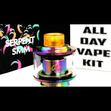 Serpent SMM RTA "Suck My Mod" - Wotofo - ADV Kit Expansion and Original Parts Sizes | Inked ATTY